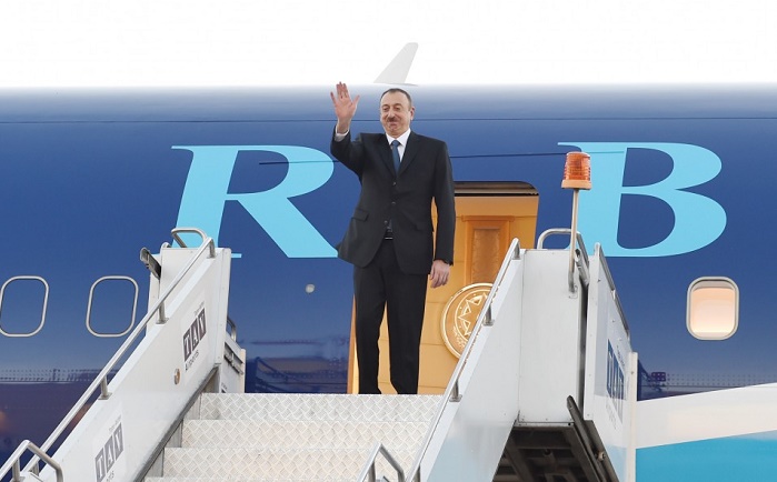 President Ilham Aliyev ended his official visit to Georgia - PHOTOS